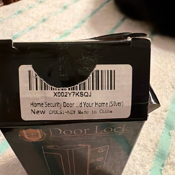 Door Lock Home Security Door Stop - Picture 3 of 4